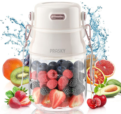 2B - PRASKY Personal Blender, BPA Free 27oz Portable Blender for Smoothies and Shakes, Juicer Blender