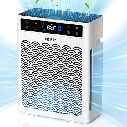 PRASKY Original Filter Replacement for Air Purifier MB-066, H13 True HEPA Air Cleaner Filter